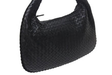 Load image into Gallery viewer, 極美品 BOTTEGA VENETA ボッテガヴェネタ イントレチャート ホーボー ハンドバッグ レザー ブラック ワンショルダー 中古 4b001323