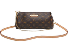 Load image into Gallery viewer, 極美品 LOUIS VUITTON ルイヴィトン エヴァ ショルダーバッグ M95567 モノグラム ブラウン ゴールド金具 中古 4b012455