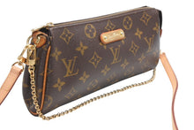 Load image into Gallery viewer, 極美品 LOUIS VUITTON ルイヴィトン エヴァ ショルダーバッグ M95567 モノグラム ブラウン ゴールド金具 中古 4b012455