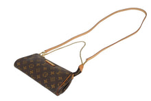 Load image into Gallery viewer, 極美品 LOUIS VUITTON ルイヴィトン エヴァ ショルダーバッグ M95567 モノグラム ブラウン ゴールド金具 中古 4b012455