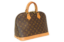 Load image into Gallery viewer, LOUIS VUITTON ルイヴィトン モノグラム アルマPM ハンドバッグ M51130 ショルダー 2WAY PVC ゴールド金具 良品 中古 4b013230