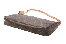 Load image into Gallery viewer, 極美品 LOUIS VUITTON ルイヴィトン ポシェット アクセソワール アクセサリーポーチ M51980 モノグラム ブラウン レザー PVC 中古 4b013362