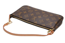 Load image into Gallery viewer, 極美品 LOUIS VUITTON ルイヴィトン ポシェット アクセソワール アクセサリーポーチ M51980 モノグラム ブラウン レザー PVC 中古 4b013362