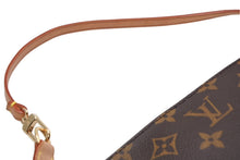 Load image into Gallery viewer, 極美品 LOUIS VUITTON ルイヴィトン ポシェット アクセソワール アクセサリーポーチ M51980 モノグラム ブラウン レザー PVC 中古 4b013362