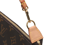 Load image into Gallery viewer, 極美品 LOUIS VUITTON ルイヴィトン ポシェット アクセソワール アクセサリーポーチ M51980 モノグラム ブラウン レザー PVC 中古 4b013362