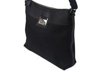 画像をギャラリービューアに読み込む, 極美品 Christian Dior クリスチャンディオール ストリートシック オブリーク ショルダーバッグ ブラック ネイビー シルバー金具 ロゴ 美品 中古 4b001326