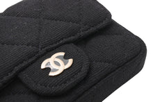 Load image into Gallery viewer, 新品未使用 CHANEL シャネル ミニミニマトラッセ チェーンベルトバッグ 30番台 ココマーク コットン レザー ブラック ゴールド金具 中古 4b013196