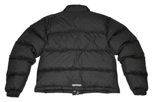 新品同様 CHROME HEARTS クロムハーツ STIFF V2 ダウンジャケット ダガージップ クロスボールボタン ブラック シルバー金具 サイズS 中古 4b013377