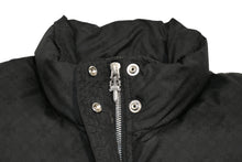 Load image into Gallery viewer, 新品同様 CHROME HEARTS クロムハーツ STIFF V2 ダウンジャケット ダガージップ クロスボールボタン ブラック シルバー金具 サイズS 中古 4b013377