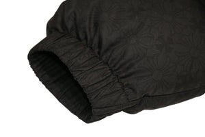 新品同様 CHROME HEARTS クロムハーツ STIFF V2 ダウンジャケット ダガージップ クロスボールボタン ブラック シルバー金具 サイズS 中古 4b013377