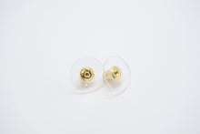 Load image into Gallery viewer, 極美品 CHANEL シャネル ココマーク ゴールドグリッターラメ ピアス 重量約3.1g 10CSV刻印 メタル GP ゴールドラメ 両耳用 中古 4b002824