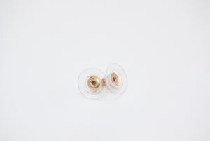 極美品 CHANEL シャネル ココマーク ピアス 重量約2.0g 04A刻印 カラーストーン メタル GP ゴールド マルチカラー 両耳用 中古 4b012966