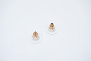 極美品 CHANEL シャネル ココマーク ピアス 重量約2.0g 04A刻印 カラーストーン メタル GP ゴールド マルチカラー 両耳用 中古 4b012966