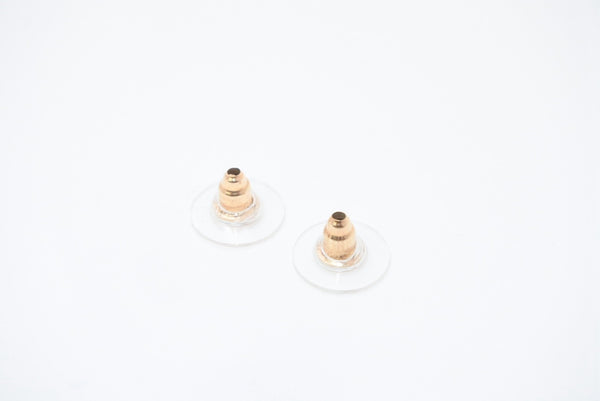 CHANEL シャネル ココマーク ピアス 重量約3.6g 01P刻印 ラインストーン メタル ゴールド クリア 両耳用 美品 中古 4b12965