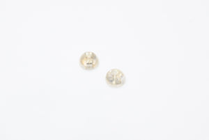 CHANEL シャネル ココマーク ピアス 重量約2.1g 05A刻印 カラーストーン メタル シルバー 両耳用 美品 中古 4b12963