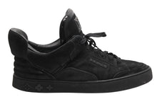 Load image into Gallery viewer, LOUIS VUITTON ルイヴィトン KANYEWEST カニエウェスト ドンズ 09AW レザー スニーカー ブラック 美品 中古 4b013347