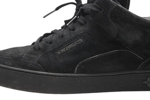 LOUIS VUITTON ルイヴィトン KANYEWEST カニエウェスト ドンズ 09AW レザー スニーカー ブラック 美品 中古 4b013347