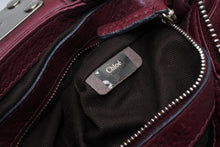 Load image into Gallery viewer, Chloe クロエ ハンドバッグ パディントン ハンドバッグ バーガンディー レッド レザー B19FG0 ゴールド金具 美品 中古 4b013191