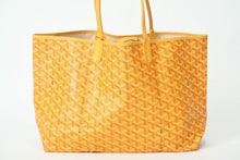 Load image into Gallery viewer, 極美品 GOYARD ゴヤール サンルイPM バッグ トートバッグ STLCROPMLTY02CL02P PVC レザー イエロー シルバー金具 中古 4b013408