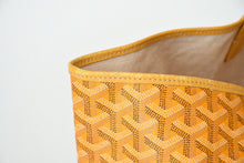 Load image into Gallery viewer, 極美品 GOYARD ゴヤール サンルイPM バッグ トートバッグ STLCROPMLTY02CL02P PVC レザー イエロー シルバー金具 中古 4b013408