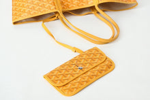 Load image into Gallery viewer, 極美品 GOYARD ゴヤール サンルイPM バッグ トートバッグ STLCROPMLTY02CL02P PVC レザー イエロー シルバー金具 中古 4b013408