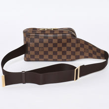 Load image into Gallery viewer, 極美品 LOUIS VUITTON ルイヴィトン ジェロニモス ウエストバッグ ボディバッグ N51994 ダミエ ブラウン 中古 4b013366