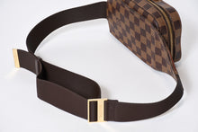 Load image into Gallery viewer, 極美品 LOUIS VUITTON ルイヴィトン ジェロニモス ウエストバッグ ボディバッグ N51994 ダミエ ブラウン 中古 4b013366
