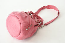Load image into Gallery viewer, BALENCIAGA バレンシアガ ジャイアント ミニポンポン 2WAYハンドバッグ ピンク 285439 レザー シルバー金具 美品 中古 4b013416
