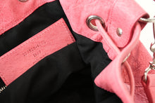 Load image into Gallery viewer, BALENCIAGA バレンシアガ ジャイアント ミニポンポン 2WAYハンドバッグ ピンク 285439 レザー シルバー金具 美品 中古 4b013416