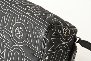 極美品 LOUIS VUITTON ルイヴィトン スノー カプセル コレクション ドップキット ナイロン ブラック M21435 ICチップ 中古 4b013178