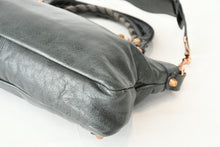 画像をギャラリービューアに読み込む, BALENCIAGA バレンシアガ ザ ファースト ハンドバッグ ショルダーバッグ グリーン ネイビー レザー 240577 美品 中古 4b013188