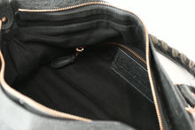 画像をギャラリービューアに読み込む, BALENCIAGA バレンシアガ ザ ファースト ハンドバッグ ショルダーバッグ グリーン ネイビー レザー 240577 美品 中古 4b013188