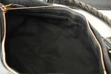 画像をギャラリービューアに読み込む, BALENCIAGA バレンシアガ ザ ファースト ハンドバッグ ショルダーバッグ グリーン ネイビー レザー 240577 美品 中古 4b013188