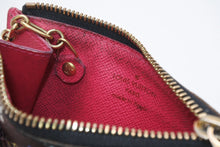 画像をギャラリービューアに読み込む, LOUIS VUITTON ルイヴィトン ポシェット クレ コインケース M93735 モノグラム マルチカラー PVC レザー ゴールド金具 美品 中古 4b013432