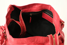 画像をギャラリービューアに読み込む, BALENCIAGA Giant City バレンシアガ ジャイアント シティ 2WAYバッグ 281770 レザー ピンク ゴールド金具 美品 中古 4b013414