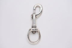 極美品 CHROME HEARTS クロムハーツ CLIP SWIVEL XL フレアニーレバー クリップスイベル XL キーチェーン 119.6g シルバー 中古 4b013146