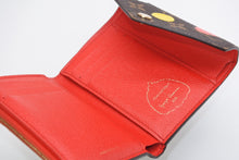 画像をギャラリービューアに読み込む, LOUIS VUITTON ルイヴィトン ポルトフォイユ ヴィクトリーヌ 二つ折り財布 M81865 モノグラム ドットペイント 草間彌生 美品 中古 4b013440