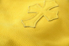 画像をギャラリービューアに読み込む, CHROME HEARTS クロムハーツ FS TOTE FSトートバッグ CHクロスパッチ ダガージップ ブルー シルバー925 シルバー金具 美品 中古 4b013483