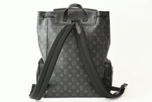 画像をギャラリービューアに読み込む, 極美品 LOUIS VUITTON ルイ ヴィトン トリオ バックパック モノグラム エクリプス キャンバス カーフ M45538 ブラック 中古 4b013430