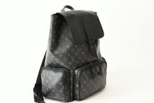 画像をギャラリービューアに読み込む, 極美品 LOUIS VUITTON ルイ ヴィトン トリオ バックパック モノグラム エクリプス キャンバス カーフ M45538 ブラック 中古 4b013430