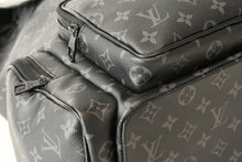 画像をギャラリービューアに読み込む, 極美品 LOUIS VUITTON ルイ ヴィトン トリオ バックパック モノグラム エクリプス キャンバス カーフ M45538 ブラック 中古 4b013430