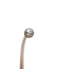 Load image into Gallery viewer, CHANEL シャネル サングラス アイウェア 4029 c.159/6I サイズ120 ココマーク クリア シルバー 美品 中古 4b013444