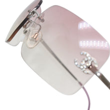 Load image into Gallery viewer, 極美品 CHANEL シャネル リムレス サングラス アイウェア 40017c.124/58 サイズ62□17 120 ピンク 中古 4b013490