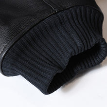 Load image into Gallery viewer, 新品同様 CHROME HEARTS クロムハーツ Letterman レターマン スタジャン レザージャケット サイズXL 中古 4b013506