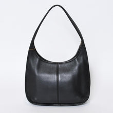 Load image into Gallery viewer, 極美品 COACH コーチ ワンショルダーバッグ G9C-9033 カーフレザー ブラック ゴールド金具 中古 4b013035