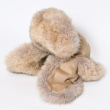 Load image into Gallery viewer, 極美品 BURBERRY バーバリー フェイクファートリム イヤーフラップ トラッパーハット フライトキャップ 8077174 サイズM 中古 4b013351