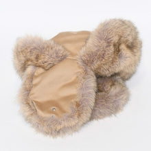 Load image into Gallery viewer, 極美品 BURBERRY バーバリー フェイクファートリム イヤーフラップ トラッパーハット フライトキャップ 8077174 サイズM 中古 4b013351