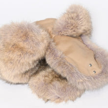 Load image into Gallery viewer, 極美品 BURBERRY バーバリー フェイクファートリム イヤーフラップ トラッパーハット フライトキャップ 8077174 サイズM 中古 4b013351