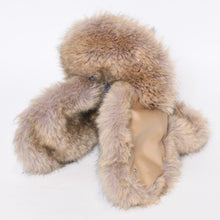 Load image into Gallery viewer, 極美品 BURBERRY バーバリー フェイクファートリム イヤーフラップ トラッパーハット フライトキャップ 8077174 サイズM 中古 4b013351