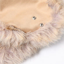 Load image into Gallery viewer, 極美品 BURBERRY バーバリー フェイクファートリム イヤーフラップ トラッパーハット フライトキャップ 8077174 サイズM 中古 4b013351